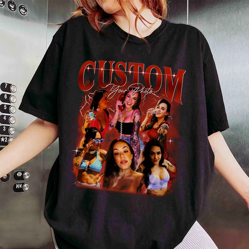 Custom Bootleg Rap Tee, Custom Photo Shirt, Custom Photo Vintage Graphic 90s Tshirt, CUSTOM Your Own Bootleg Idea Here, Insert Your Design