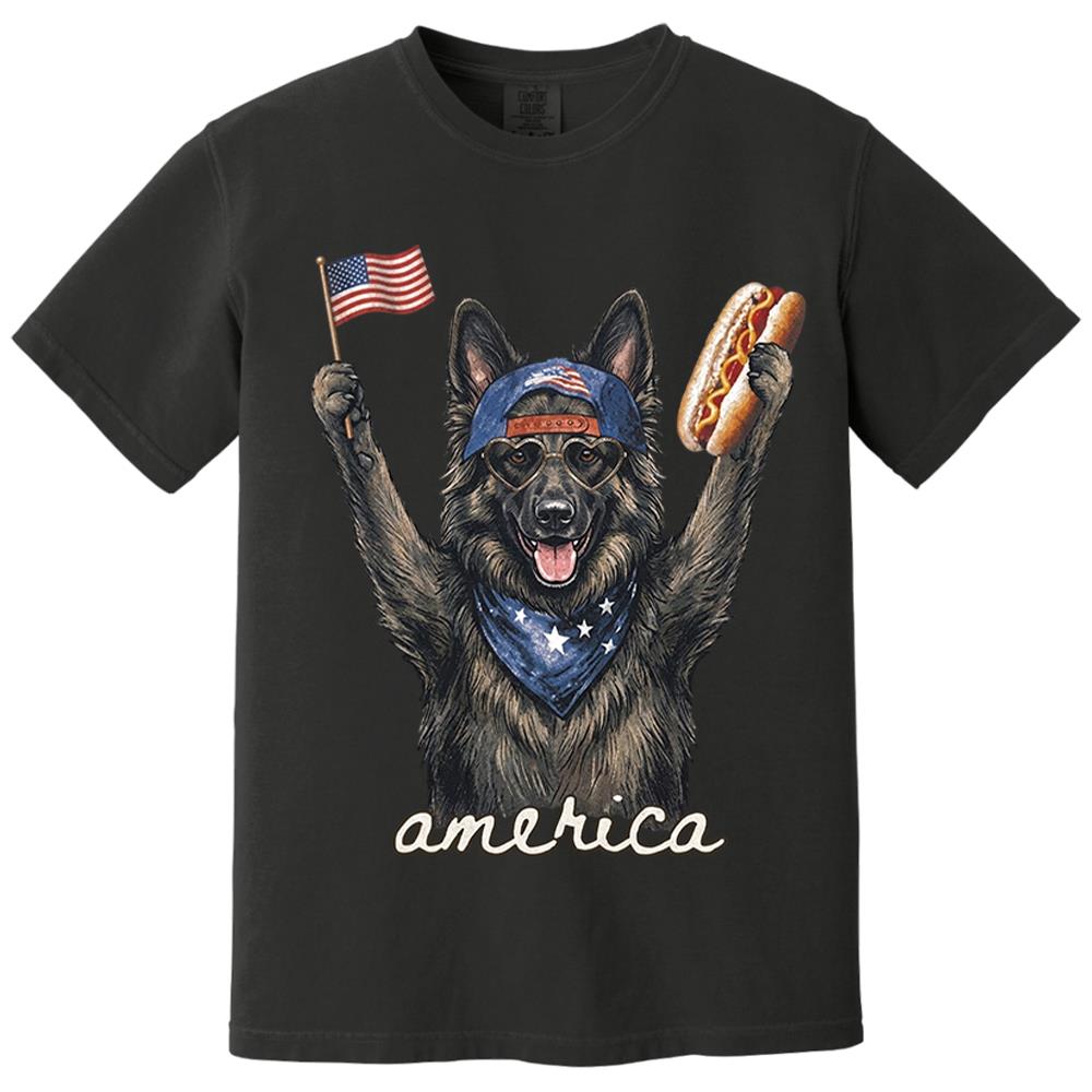 Personalized Dog Cat Photo T-Shirt – Patriotic USA Gift Shirt
