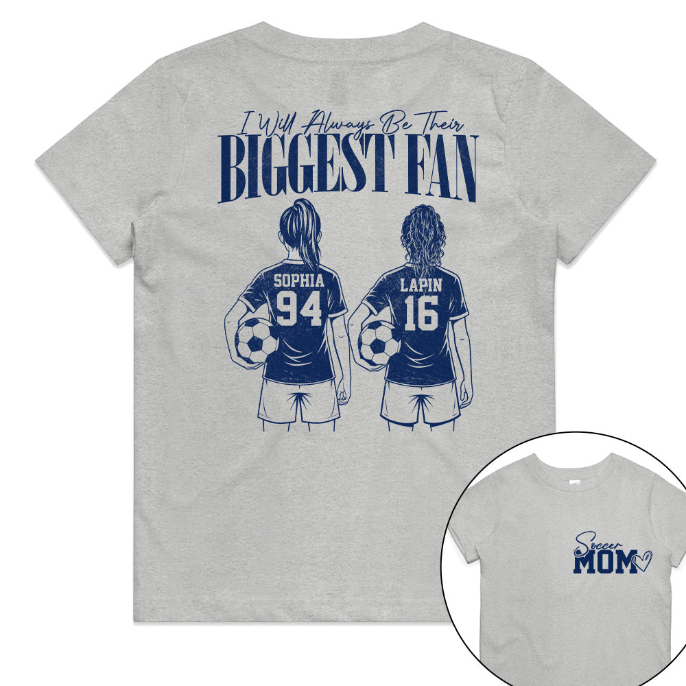 I'll Always Be Your Biggest Fan - Washed Tee Retro Bootleg Shirt For Soccer Players T24