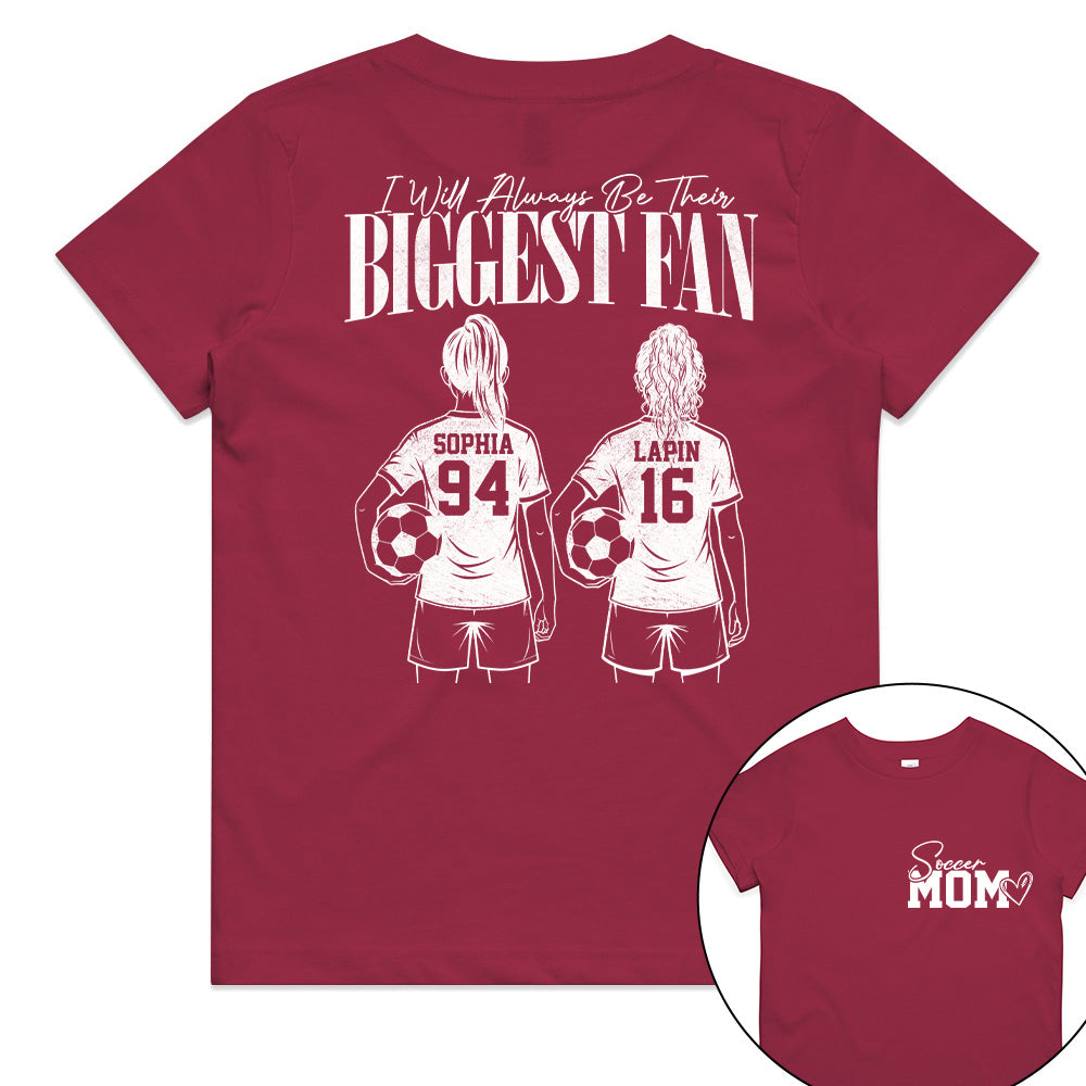 I'll Always Be Your Biggest Fan - Washed Tee Retro Bootleg Shirt For Soccer Players T24