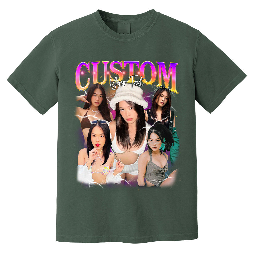 Custom Bootleg Rap Tee, Custom Photo Shirt, Custom Photo Vintage Graphic 90s Tshirt, CUSTOM Your Own Bootleg Idea Here, Insert Your Design