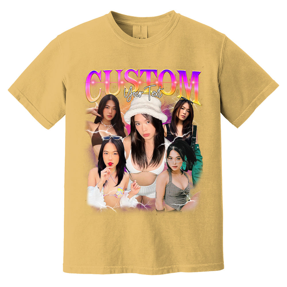 Custom Bootleg Rap Tee, Custom Photo Shirt, Custom Photo Vintage Graphic 90s Tshirt, CUSTOM Your Own Bootleg Idea Here, Insert Your Design