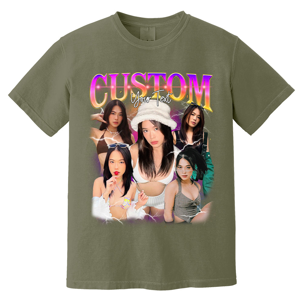 Custom Bootleg Rap Tee, Custom Photo Shirt, Custom Photo Vintage Graphic 90s Tshirt, CUSTOM Your Own Bootleg Idea Here, Insert Your Design
