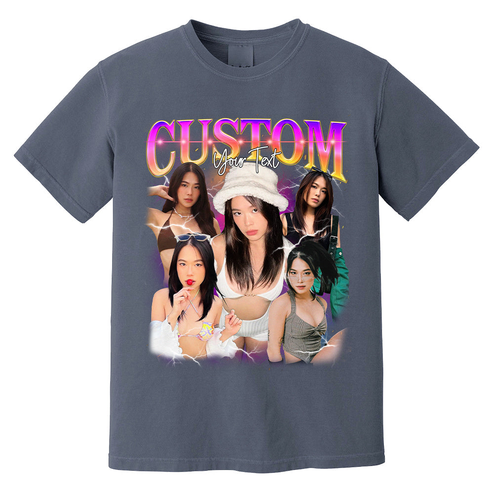 Custom Bootleg Rap Tee, Custom Photo Shirt, Custom Photo Vintage Graphic 90s Tshirt, CUSTOM Your Own Bootleg Idea Here, Insert Your Design