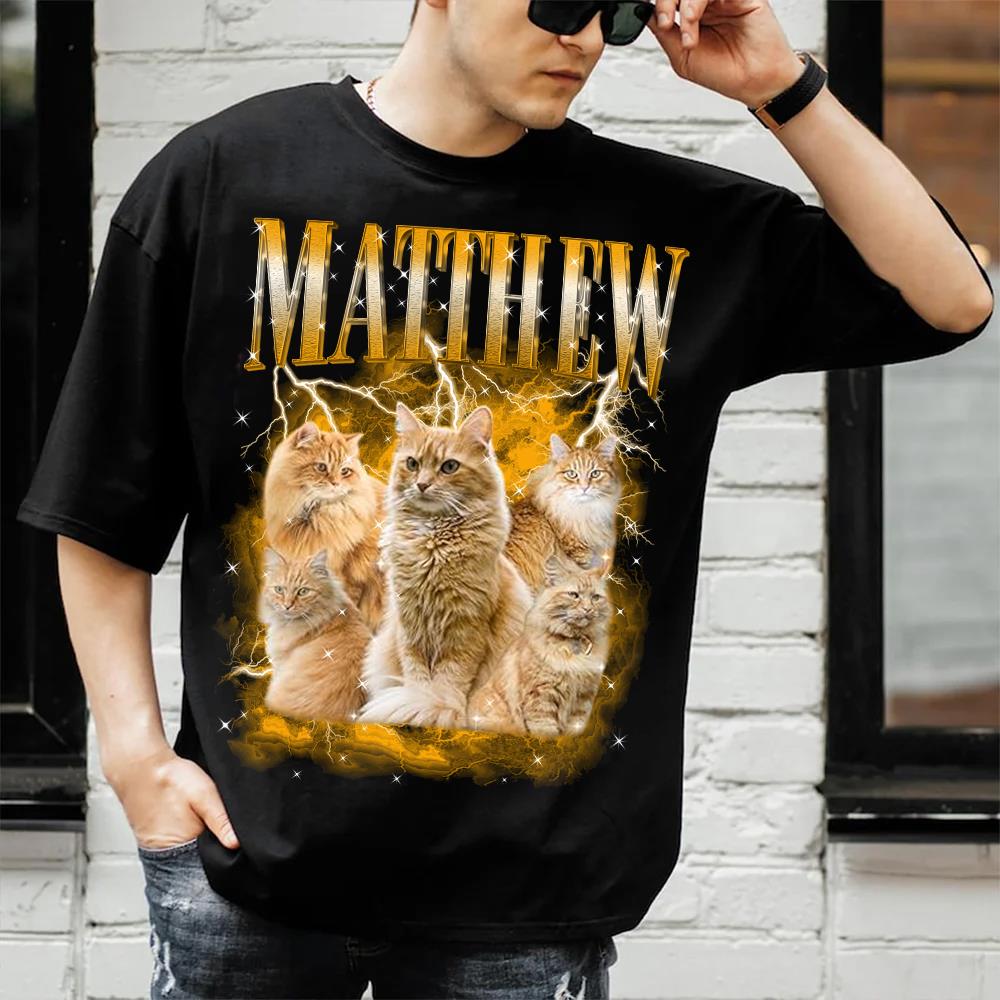 Custom Your Own Bootleg Rap Shirts for Boyfriend Girlfriend Face Shirt with Photo Gift for Him Her Pet Lovers Nh00