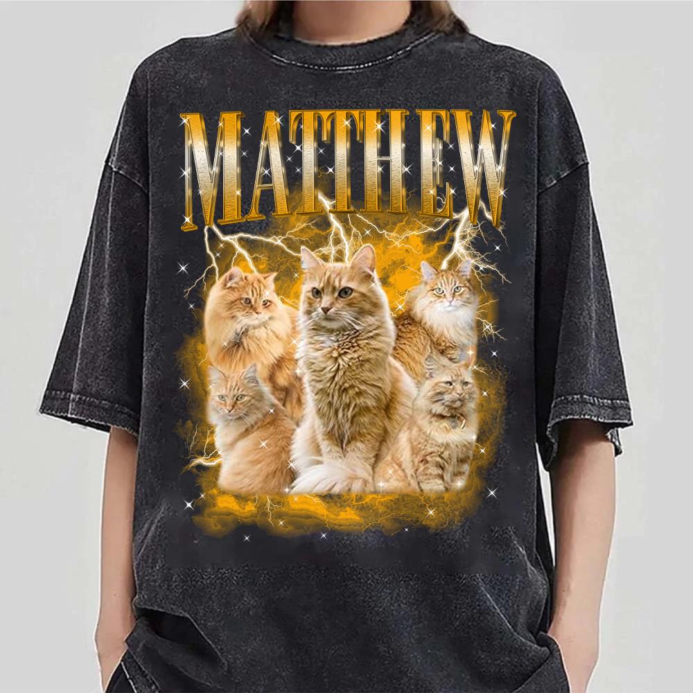 Custom Your Own Bootleg Rap Shirts for Boyfriend Girlfriend Face Shirt with Photo Gift for Him Her Pet Lovers Nh00