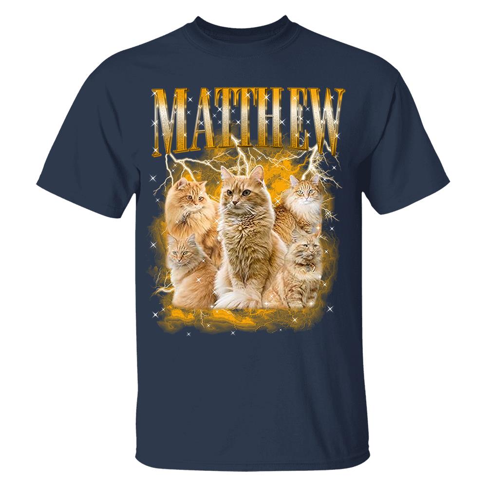 Custom Your Own Bootleg Rap Shirts for Boyfriend Girlfriend Face Shirt with Photo Gift for Him Her Pet Lovers Nh00