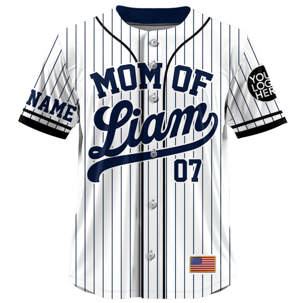 He’s Not Just My Son, He Also My Favorite Baseball Player, Custom Photo Baseball Game Day Baseball Jersey, Gift For Baseball Lovers A1302 Tu20